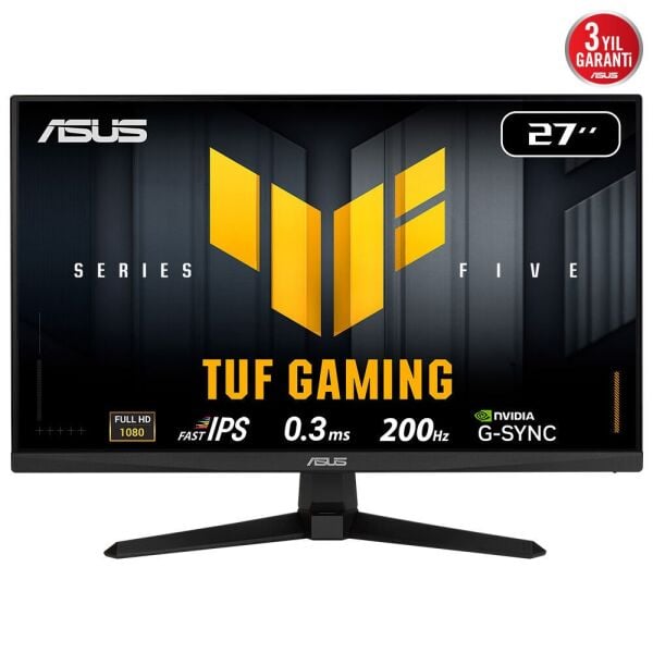 27 ASUS TUF GAMING VG279Q5A 0.3MS 200HZ AI ELMB SYNC FHD FAST IPS GAMING