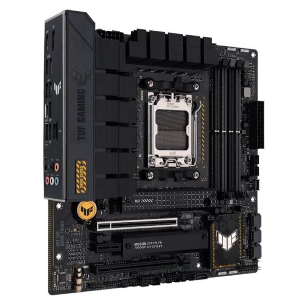 ASUS TUF GAMING B650M-PLUS DDR5 6400MHZ 1XHDMI 1XDP 2XM.2 USB 3.2 MATX AM5 (AMD AM5 9000/8000/7000 SERİLERİ İLE UYUMLU)