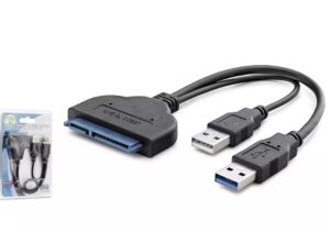 Hadron Hdx7549 Usb3.0 To Sata Çevirici 2.5'' Güç Girişli 4Tb Siyah