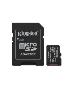128GB microSDXC Industrial C10 A1 pSLC Card + SD Adapter