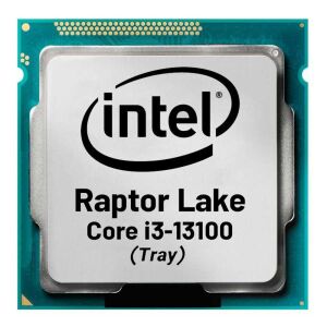 Intel Raptor Lake I3 13100 TRAY 3.40GHZ ~ 4.50GHZ 12MB 1700P Kutusuz İşlemci