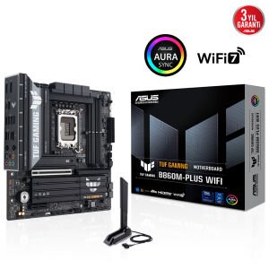 ASUS TUF GAMING B860M-PLUS WIFI LGA1851 ANAKART