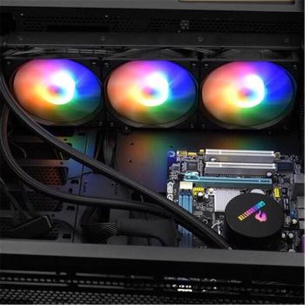 NODAR ND2603 CPU Kule Tipi İşlemci Soğutucu Üç Fanlı 90 mm Siyah