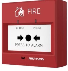 Hikvision HF-CMP1 Konvansiyonel Yangın Alarm Butonu,Tekrar Kurulabilir