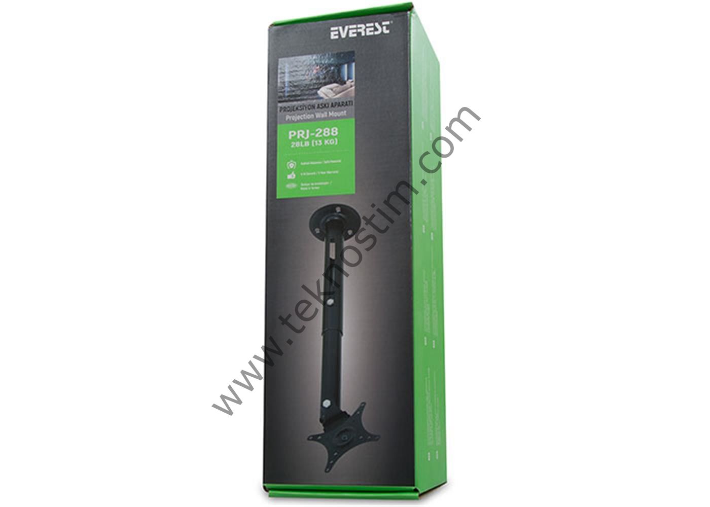 Everest PRJ-288 30-60cm Teleskopik Projeksiyon Askı Aparatı