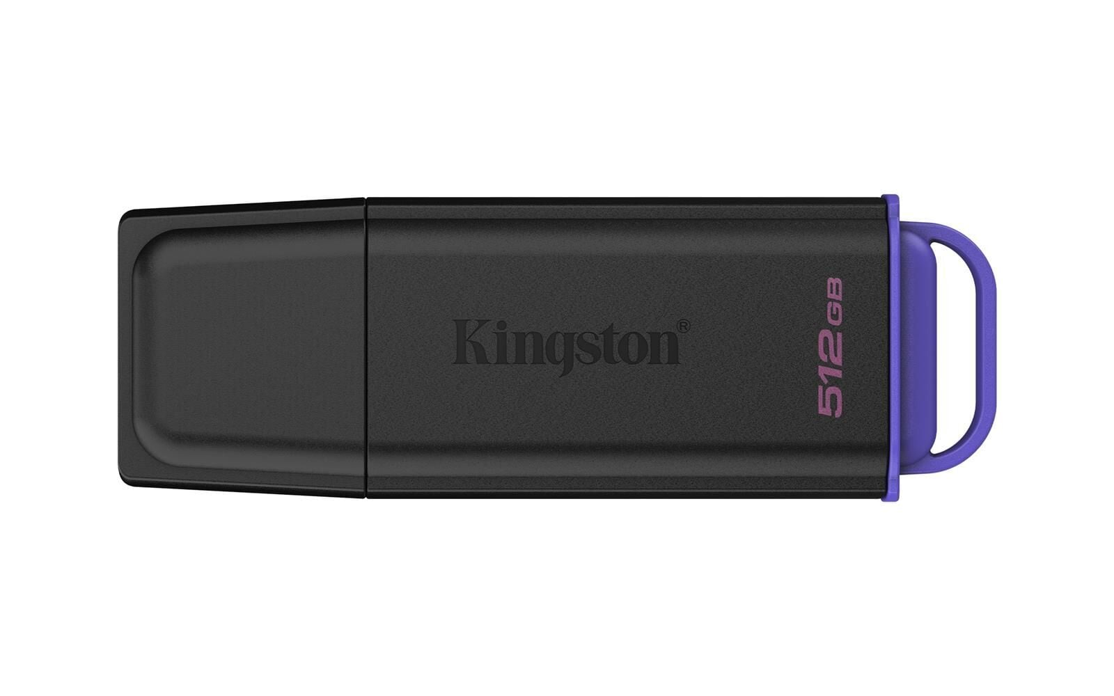 Kingston DTXG2-512GB 512GB Portable USB 3.2 Gen 1 DataTraveler Exodia Black-Purple Flash Bellek