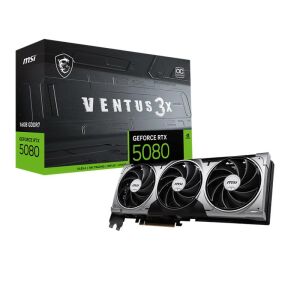 MSI GEFORCE RTX5080 16G VENTUS 3X OC 16GB GDRR7 256BIT 1XHDMI 3XDP EKRAN KARTI