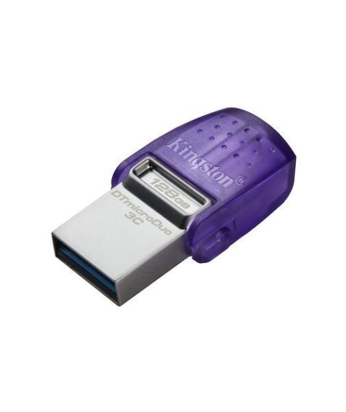 128GB DataTraveler microDuo 3C 200MB/s dual USB-A + USB-C