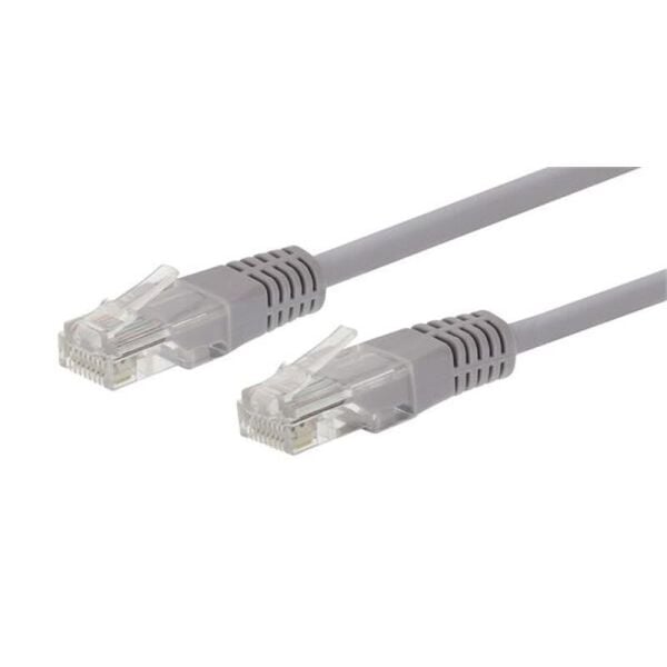 URANIUM CAT6 UTP LSZH PATCH CORD 26AWG 250MHZ 0.20M GRİ RENK