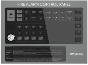 Hikvision HF-C104 4 Bölgeli Konvansiyonel Yangın Alarm Paneli