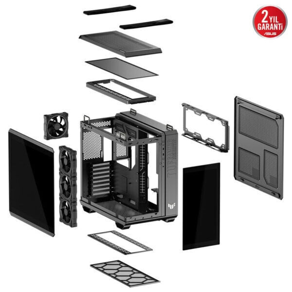ASUS TUF GAMING GT502 HORIZON BLACK GAMING KASA