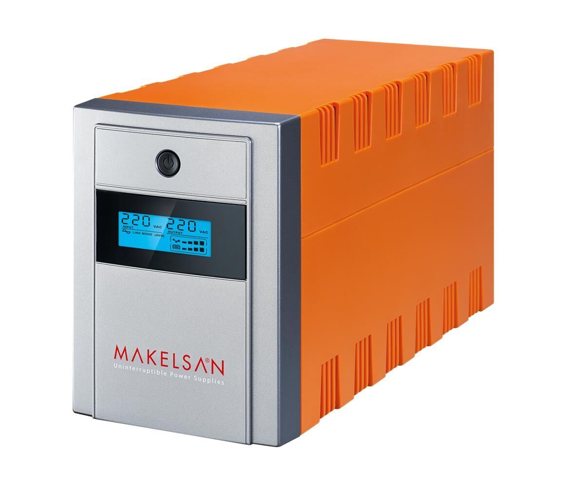 Makelsan Lion 2200 VA Line Interactive Ups 2-9Ah Akü