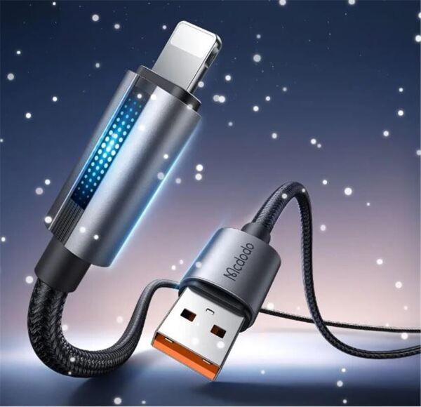 MCDODO CA-5660 USB-A TO LİGHTNİNG LED Işıklı 1.2 M KABLO