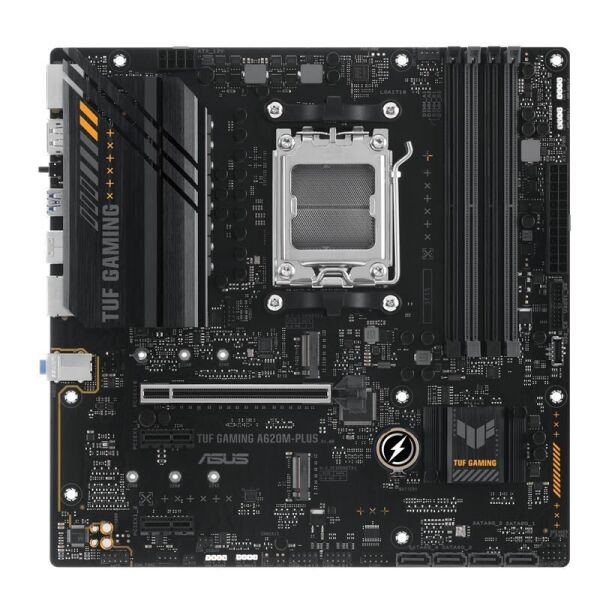 ASUS TUF GAMING A620M-PLUS DDR5 6400MHZ 1XHDMI 2XDP 2XM.2 USB 3.2 AM5 (AMD AM5 9000/8000/7000 SERİLERİ İLE UYUMLU)