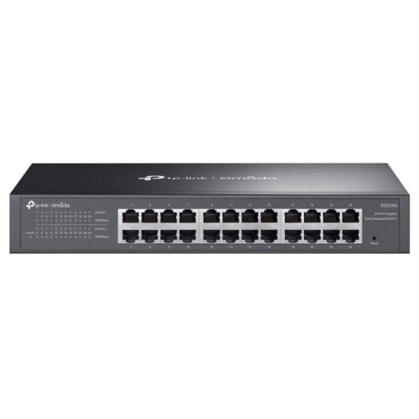TP-LINK OMADA ES224G 24 PORT GIGABIT EASY YÖNETİLEBİLİR METAL KASA SWITCH