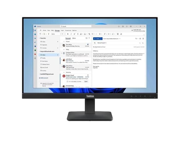 Lenovo 23.8'' Thinkvision 64B5KAT1TK S24-4e 100Hz 4ms Full HD IPS Hdmı+Vga Monitör
