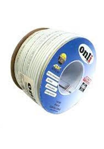 Onli ON-9601 RG6-U6 96 Tel 1,02 CCS-AL 100 metre Anten Uydu Kablosu