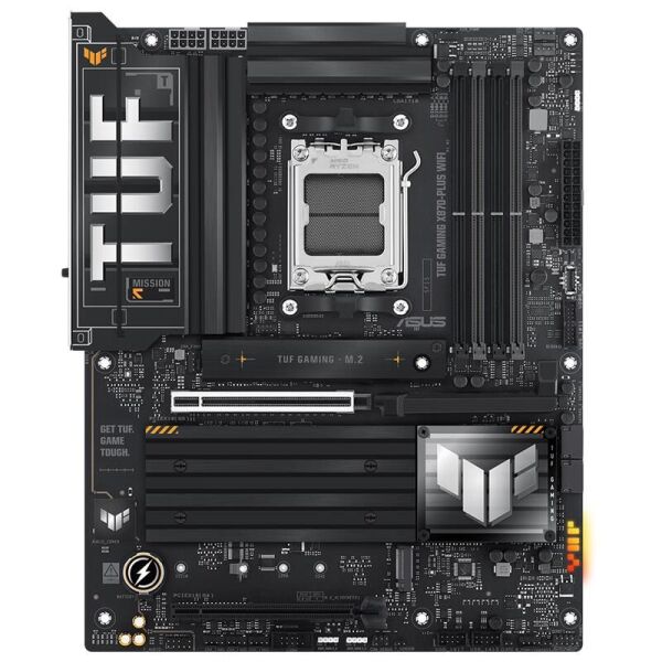 ASUS TUF GAMING X870-PLUS WIFI DDR5 8000MHZ 1XHDMI 2XUSB4 4XM.2 ATX AM5 (AMD AM5 9000/8000/7000 SERİLERİ İLE UYUMLU)
