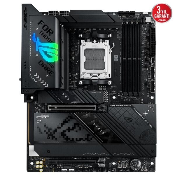 ASUS ROG STRIX X870-F GAMING WIFI DDR5 8000MHZ 1XHDMI 1XDP 4XM.2 2XUSB4 AM5 ATX (AMD AM5 9000/8000/7000 SERİ İLE UYUMLU)