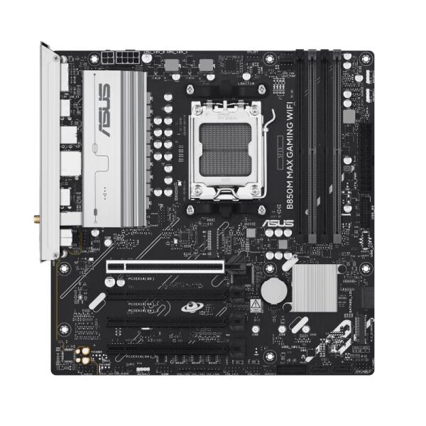 ASUS B850M MAX GAMING WIFI AM5 DDR5 8000MHZ(OC)  mATX HDMI ANAKART