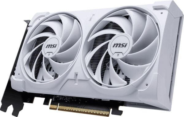 MSI GEFORCE RTX 5060 8G VENTUS 2X OC WHITE GDDR7 128B DX12 PCIE 5.0 X16 (3XDP 1XHDMI)