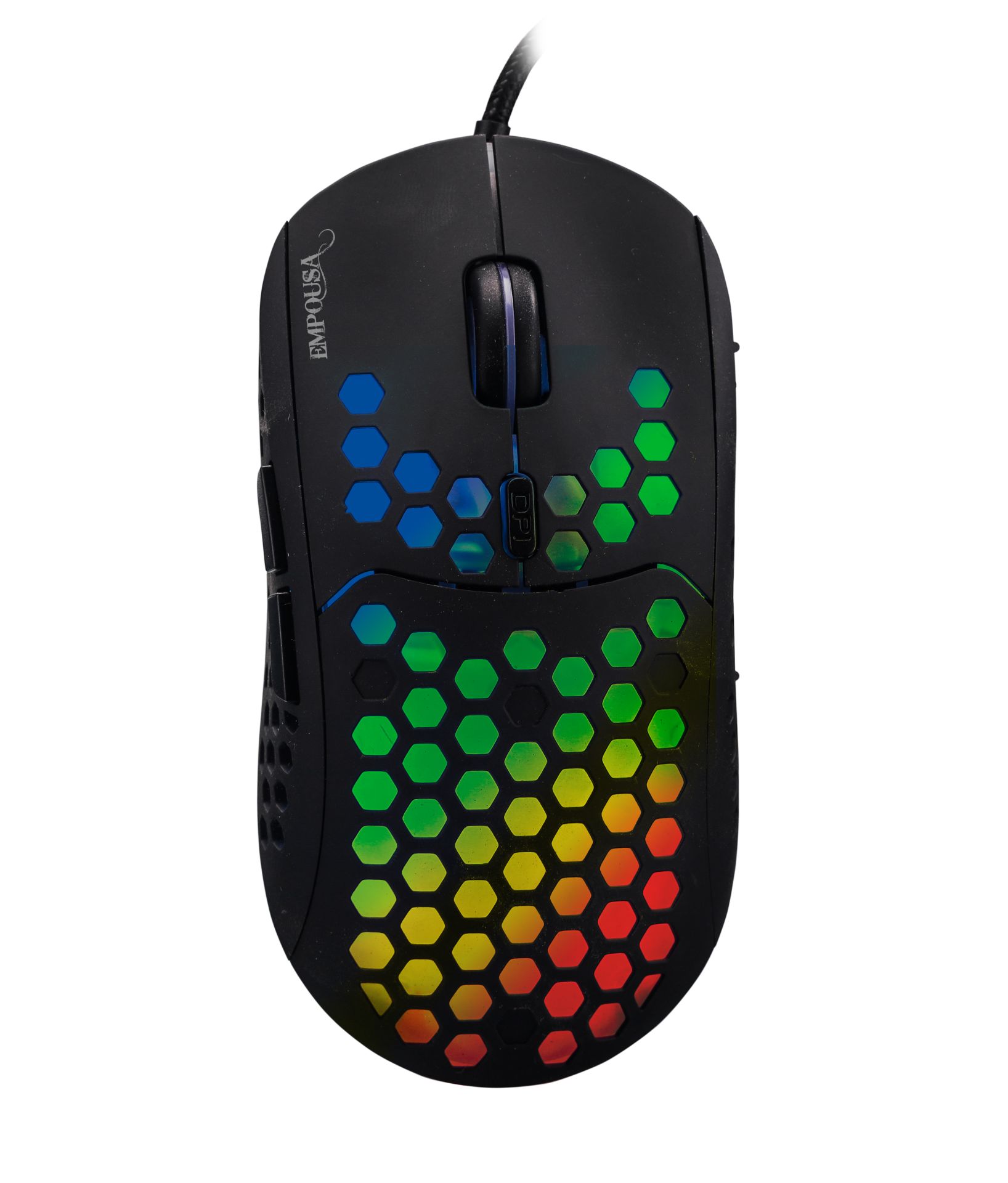 Inca Img-346 6400Dpı  Empousa 6 Prog.Tuş  RGB Macro Keys Gaming Mouse (1.5mt Örgülü Saf Bakır Kablo)