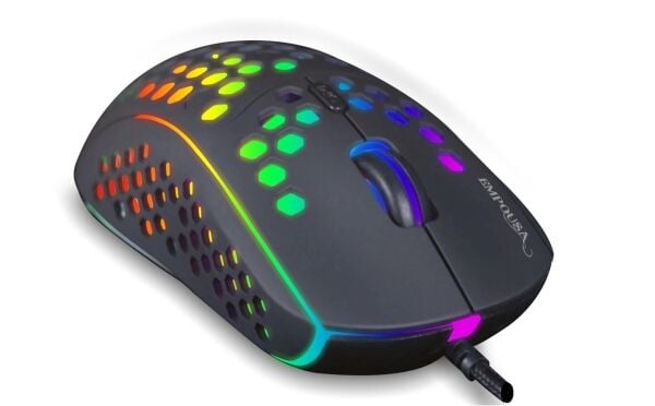 Inca Img-346 6400Dpı  Empousa 6 Prog.Tuş  RGB Macro Keys Gaming Mouse (1.5mt Örgülü Saf Bakır Kablo)