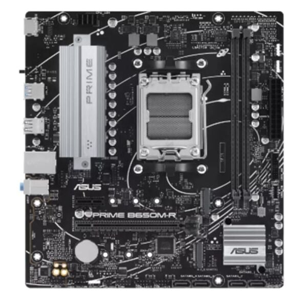 ASUS PRIME B650M-R DDR5 7200MHZ 1XHDMI 2XM.2 USB3.2 MATX AM5 (AMD AM5 9000/8000/7000 SERİLERİ İLE UYUMLU)