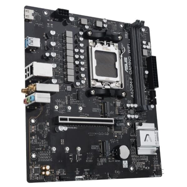 ASUS A620M-F GAMING WIFI6 DDR5 8000MHZ 1XHDMI 2XM.2 AM5 (AMD AM5 9000/8000/7000 SERİLERİ İLE UYUMLU)