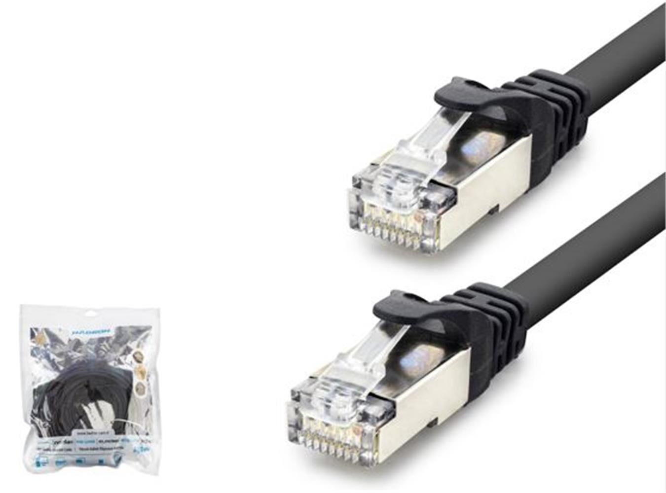 Hadron Hdx5089 Cat7 Kablo 1000Gbt 250Mhz 60Cm Siyah