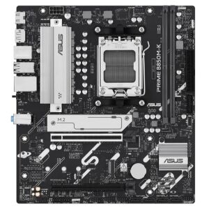 ASUS PRIME B850M-K DDR5 8400MHZ 1XHDMI 1XDP 2XM.2 USB2.0 MATX AM5(AMD AM5 9000/8000/7000 SERİLERİ İLE UYUMLU)