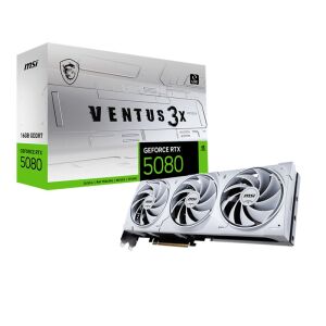 MSI GEFORCE RTX5080 16G VENTUS 3X OC WHITE 256BIT 1XHDMI 3XDP EKRAN KARTI