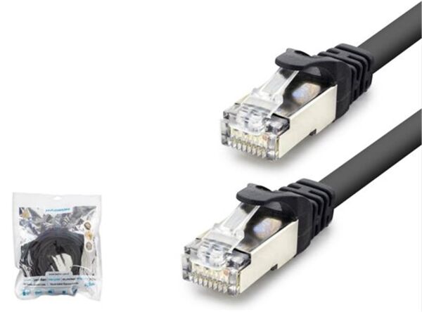 Hadron Hdx5090 1m Cat7 Kablo 1000Gbt 250Mhz  Siyah