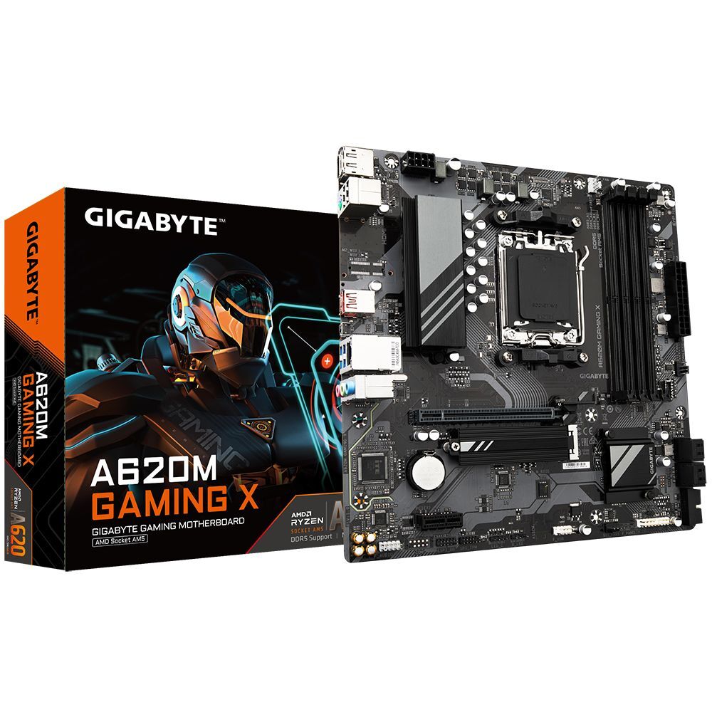 GIGABYTE A620M GAMING X DDR5 6400OC HDMI AM5 MATX