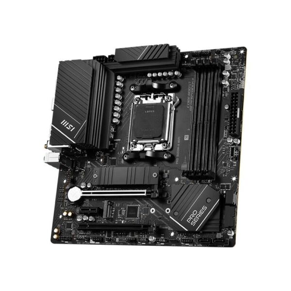 MSI PRO B650M-A WIFI DDR5 6000MHZ 1XHDMI 1XDP 2XM.2 USB 3.2 MATX AM5 (AMD AM5 9000/8000/7000 SERİLERİ İLE UYUMLU)