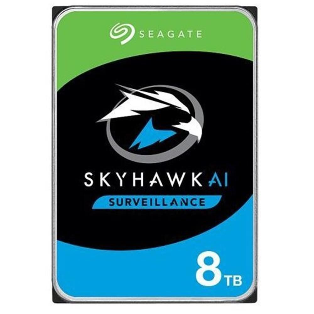 Seagate 8TB ST8000VE001 Skyhawk  256MB 3.5” SATA 3 7200Rpm 7-24 Güvenlik (Arena Garantili)