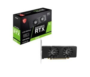 Msi GeForce RTX3050 LP E 6G OC GDDR6 96Bit DX12 Gaming (Oyuncu) Ekran Kartı