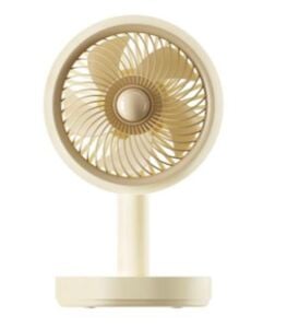 Asonic AFN22 Krem 500mAh 3 Hız Kademeli Masaüstü Usb Fan