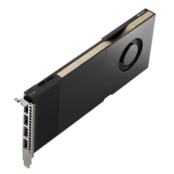 PNY QUADRO VCNRTXA4000-SB A4000 16GB DDR6 256BIT 4XDP PASİF SOĞUTUCU YAPAY ZEKA UYGULAMA EKRAN KARTI (AKSESUARSIZ)