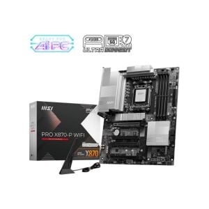 MSI PRO X870-P WIFI DDR5 8200MT/S 1XHDMI 1XUSB4 3XM.2 ATX AM5 (AMD AM5 9000/8000/7000 SERİLERİ İLE UYUMLU)