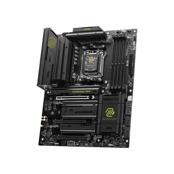 MSI MAG B850 TOMAHAWK MAX WIFI DDR5 8400MT/S 1XHDMI 4XM.2 ATX AM5 (AMD AM5 9000/8000/7000 SERİLERİ İLE UYUMLU)