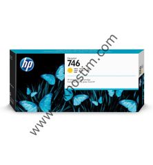 HP 746 Yellow Sarı 300 Ml Plotter Kartuşu P2V79A