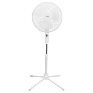 Everest FAN10 EcoWind Beyaz Metal Yıldız Ayak 3 Bıçaklı Vantilatör- Pervanesi 16'' Maks 45W 3 Kademe
