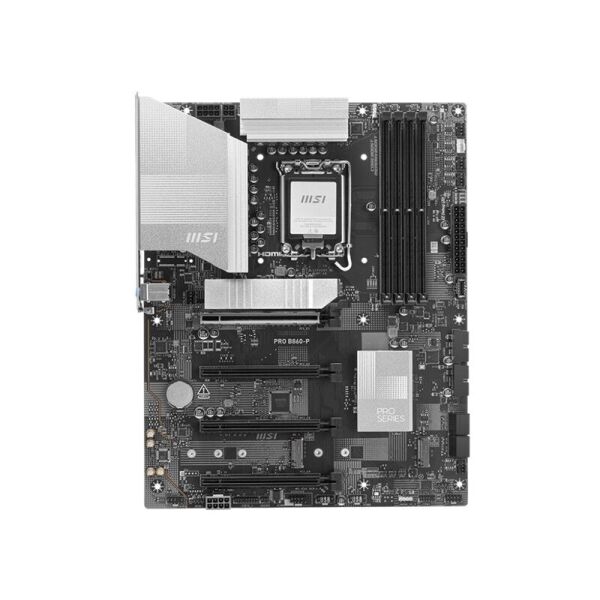 MSI PRO B860-P DDR5 8800MT/S 1XHDMI 1XDP 3XM.2 ATX 1851P (INTEL ULTRA PROCESSORS SERIES2)