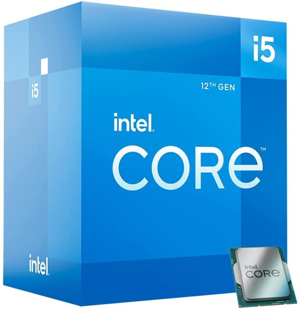 Intel Core i5 12400F BOX 2.5 GHz 4.4 GHz 18MB LGA1700P VGAsız Fanlı Kutulu 12.Nesil İşlemci