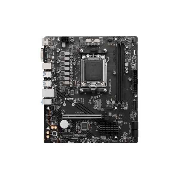 MSI PRO A620M-B DDR5 6800MT/S 1XVGA 1XHDMI 1XM.2 USB3.2 MATX AM5 (AMD AM5 9000/8000/7000 SERİLERİ İLE UYUMLU)