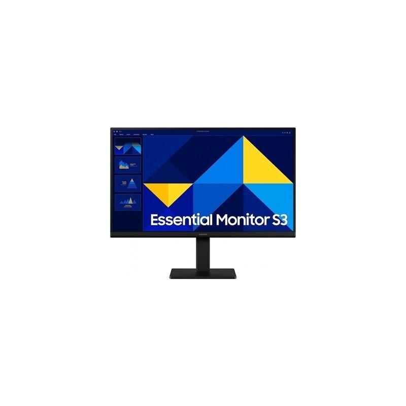 22 SAMSUNG ESSENTIAL S3 S31D LS22D310EAUXUF FHD 5MS 75HZ HDMI IPS MONITOR