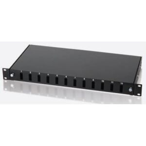 URANIUM PPR12PSCDX 12 PORT F/O SC DX RAL9005 PATCH PANEL(10F-SB1U12PSCDX-REA)