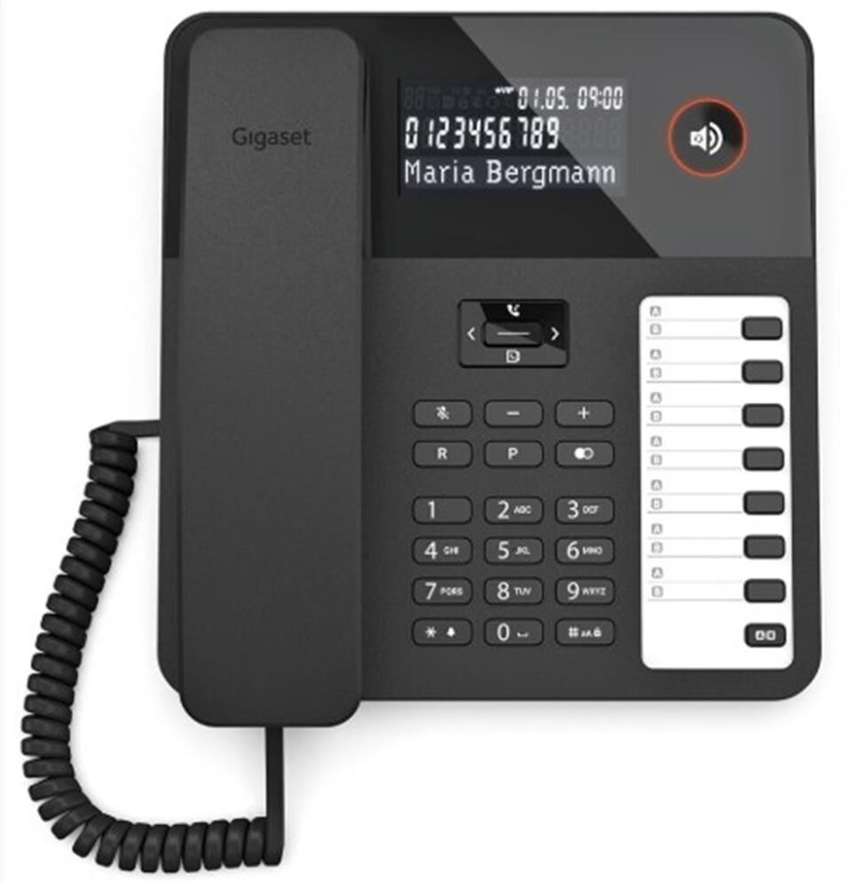 Gigaset DESK 600 Siyah Masaüstü Telefon