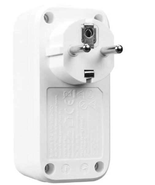 S-link SL-010 16A-250V 750 Joule Anahtarlı Isıya Duyarlı Devre ve Akım Korumalı Tekli Priz